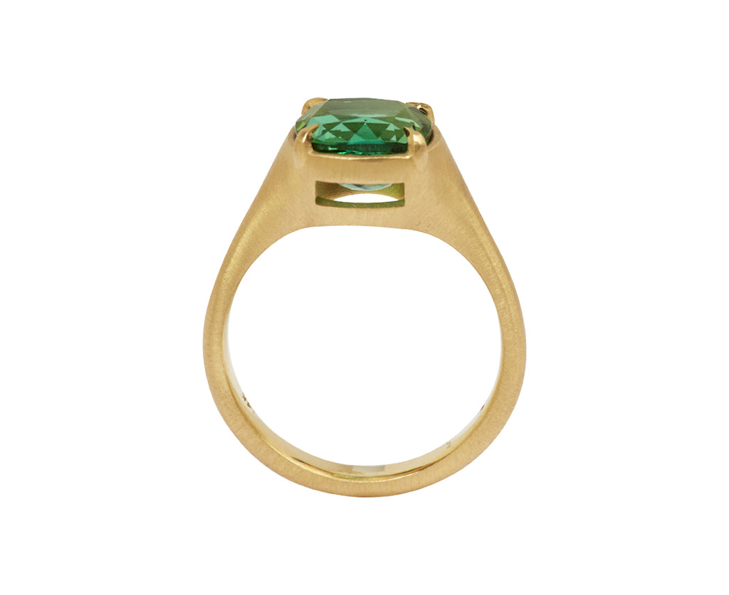 Elizabeth Street Bi-Color Brazilian Tourmaline Ring - top down