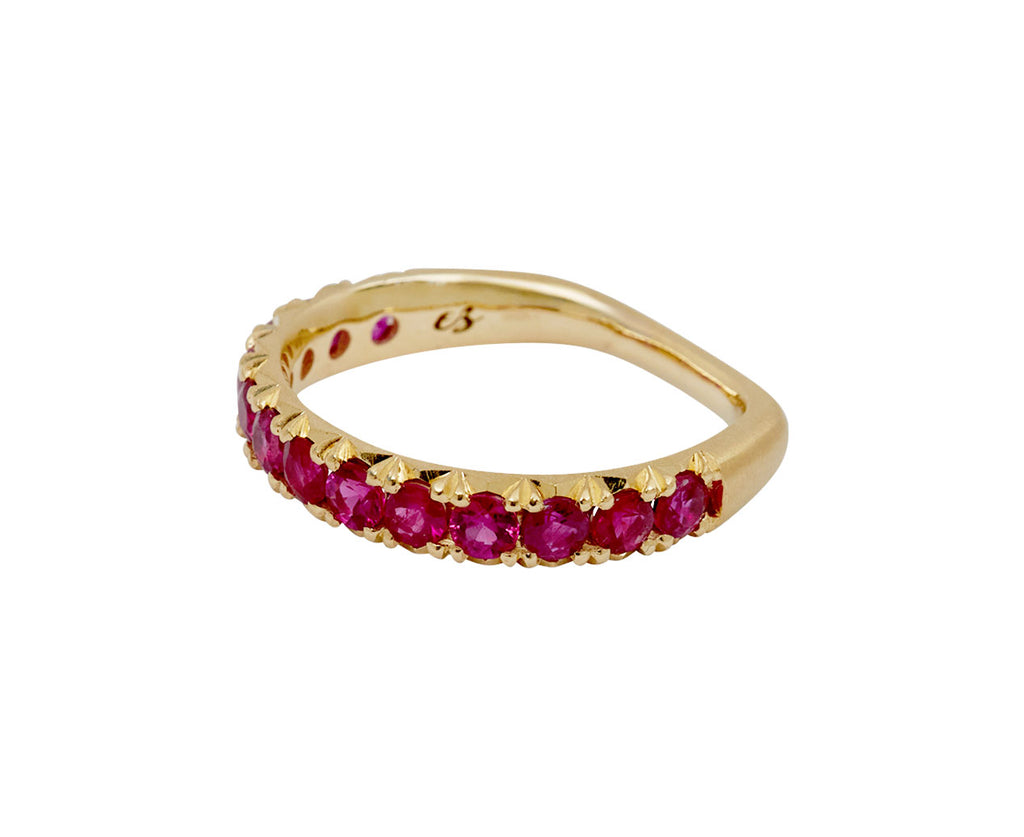 Elizabeth Street Ruby Euro Band - side
