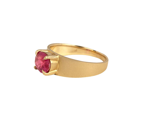 Oval Ruby Ring