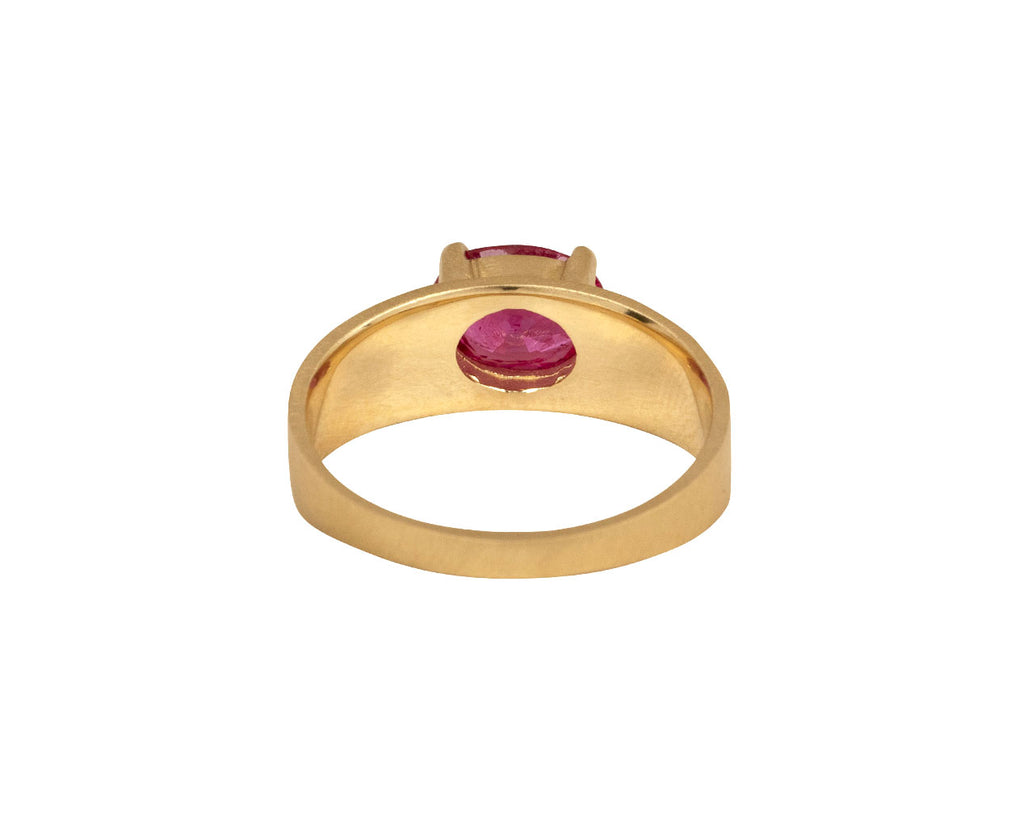 Oval Ruby Ring