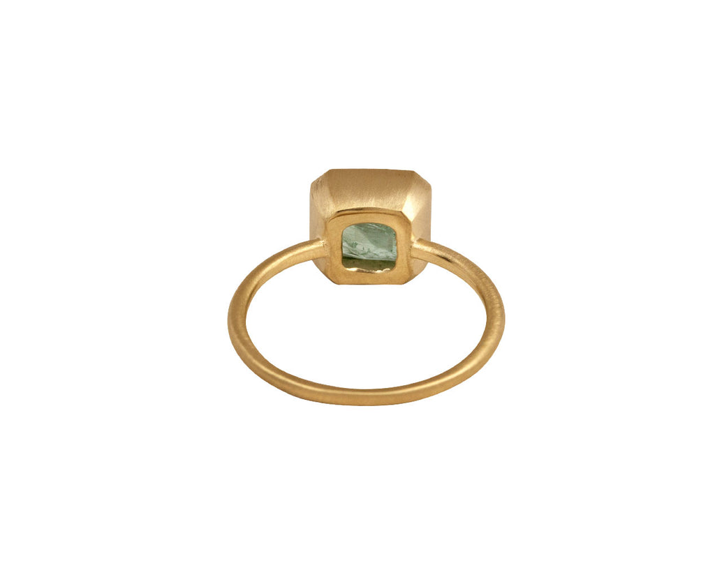 Mint Green Colombian Emerald Ring