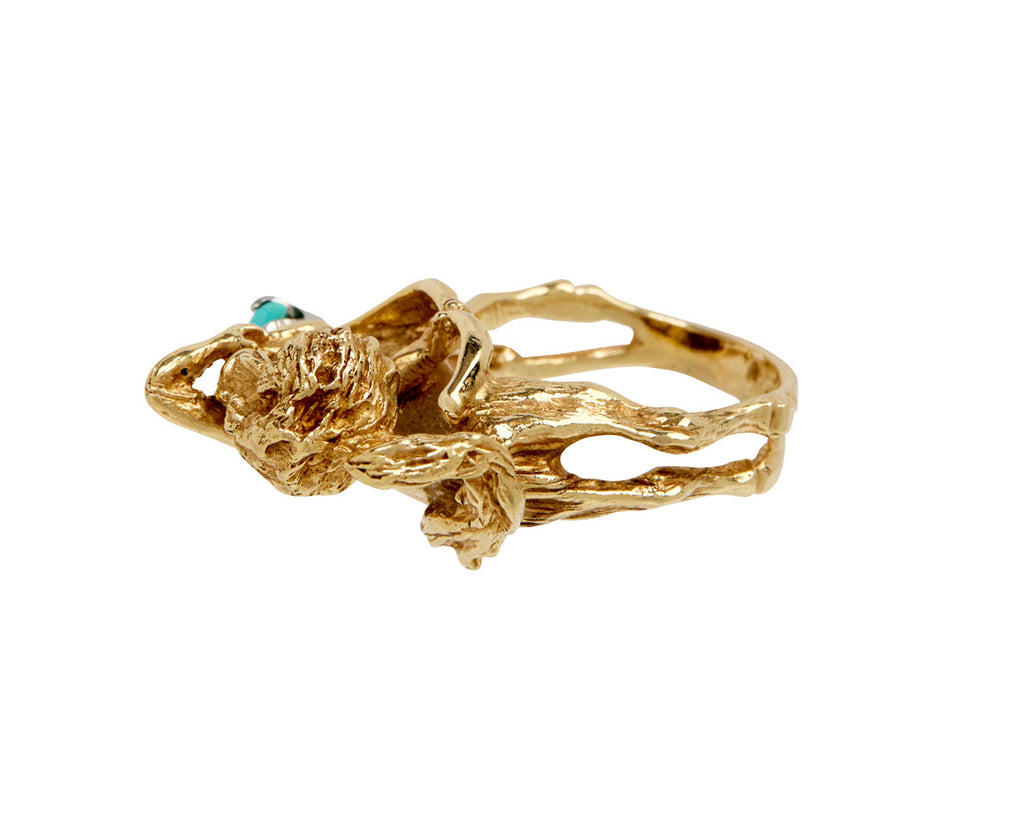 Turquoise William Ruser Sagittarius Ring