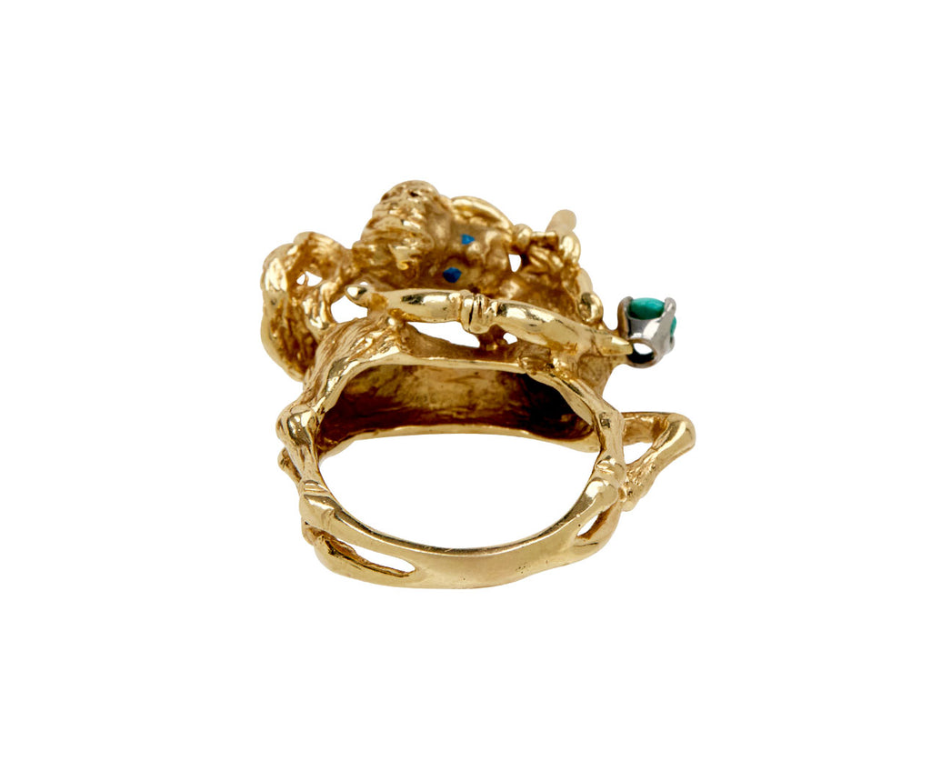 Turquoise William Ruser Sagittarius Ring