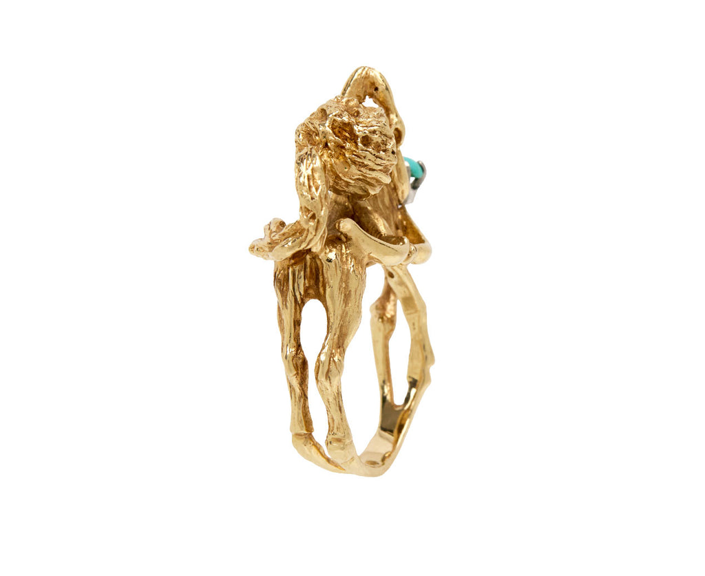 Turquoise William Ruser Sagittarius Ring
