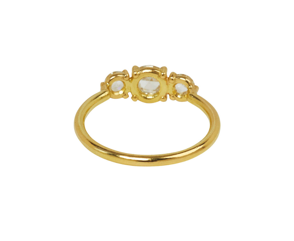 Trio Rose Cut Diamond Solitaire - TWISTonline 