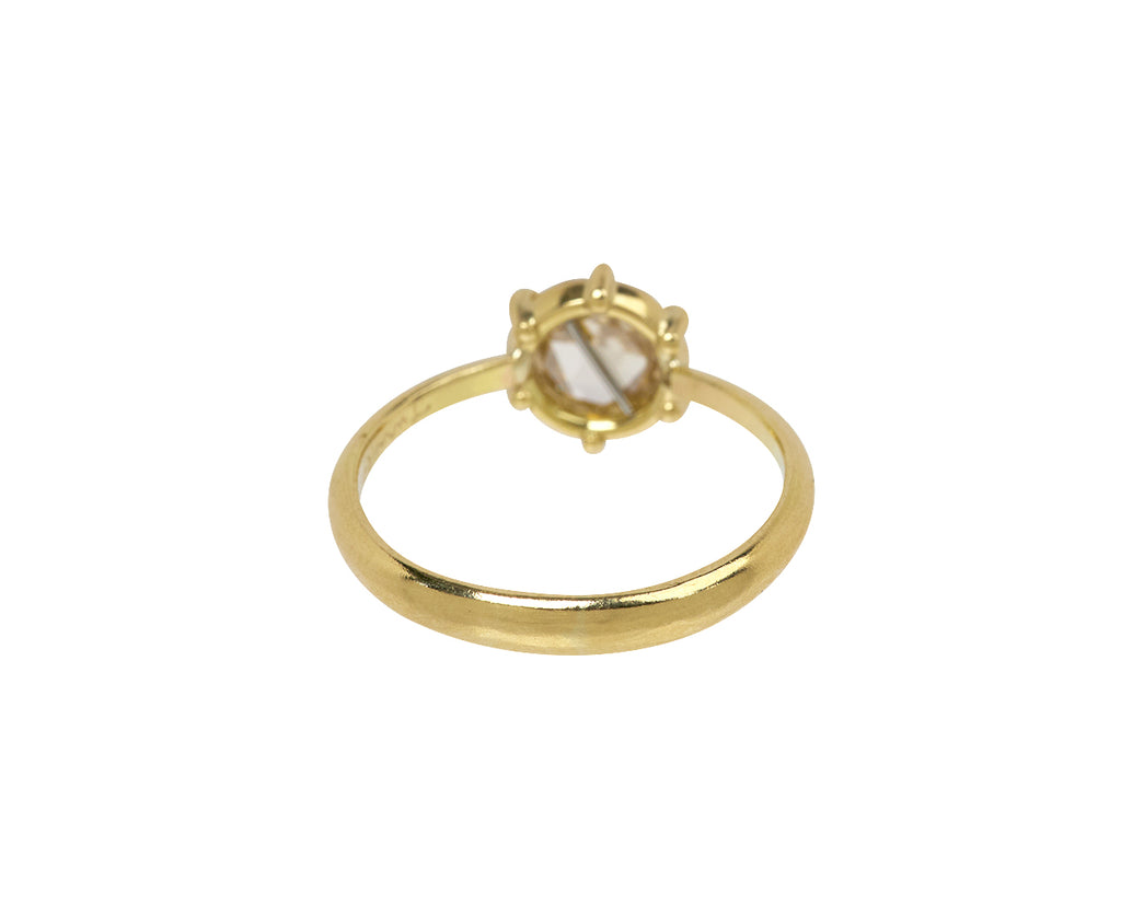 Champagne Diamond Solitaire