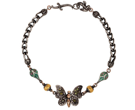 Diamond Butterfly Bracelet
