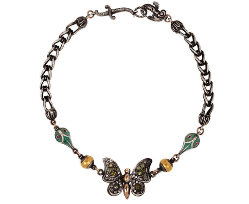 Diamond Butterfly Bracelet