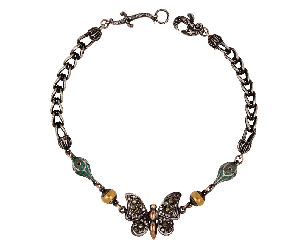 Diamond Butterfly Bracelet