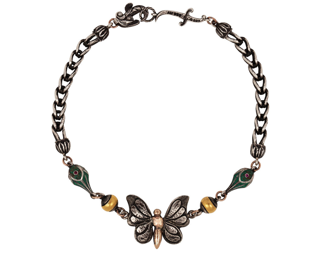 Diamond Butterfly Bracelet