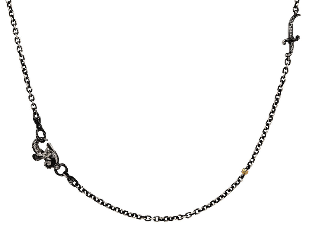 Dove in Flight Cross Necklace