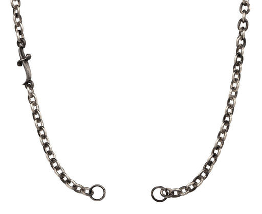Oxidized Sterling Silver Open Ended Chain ONLY