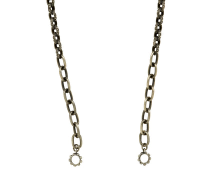 Mixed Link Sterling Silver Open Ended Chain ONLY - TWISTonline 