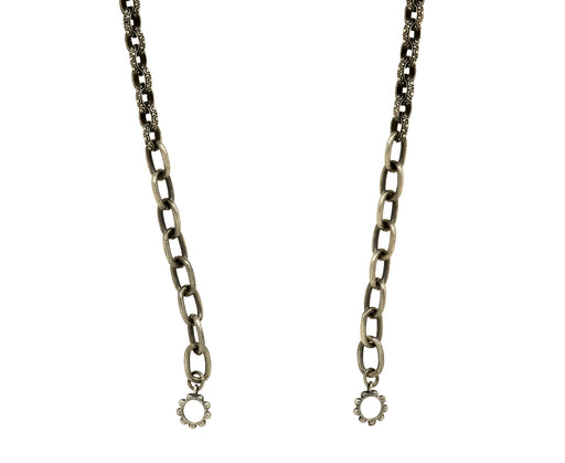 Mixed Link Sterling Silver Open Ended Chain ONLY - TWISTonline 