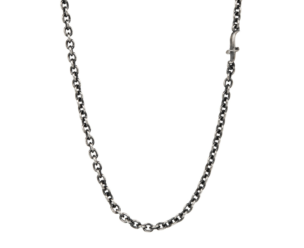 Oxidized Sterling Silver Open Ended Chain ONLY