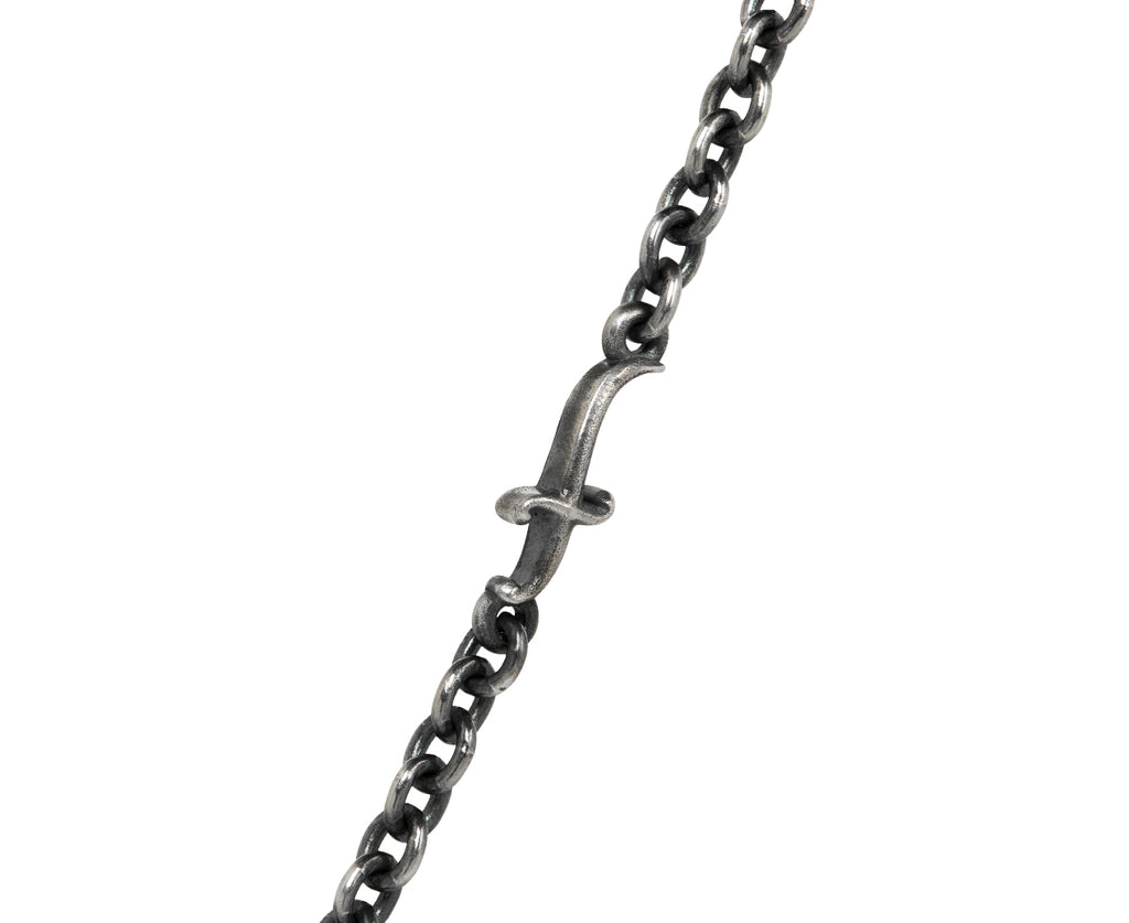 Oxidized Sterling Silver Open Ended Chain ONLY