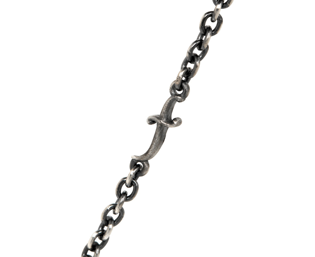 Oxidized Sterling Silver Open Ended Chain ONLY