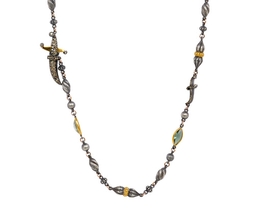 Diamond Dagger Necklace