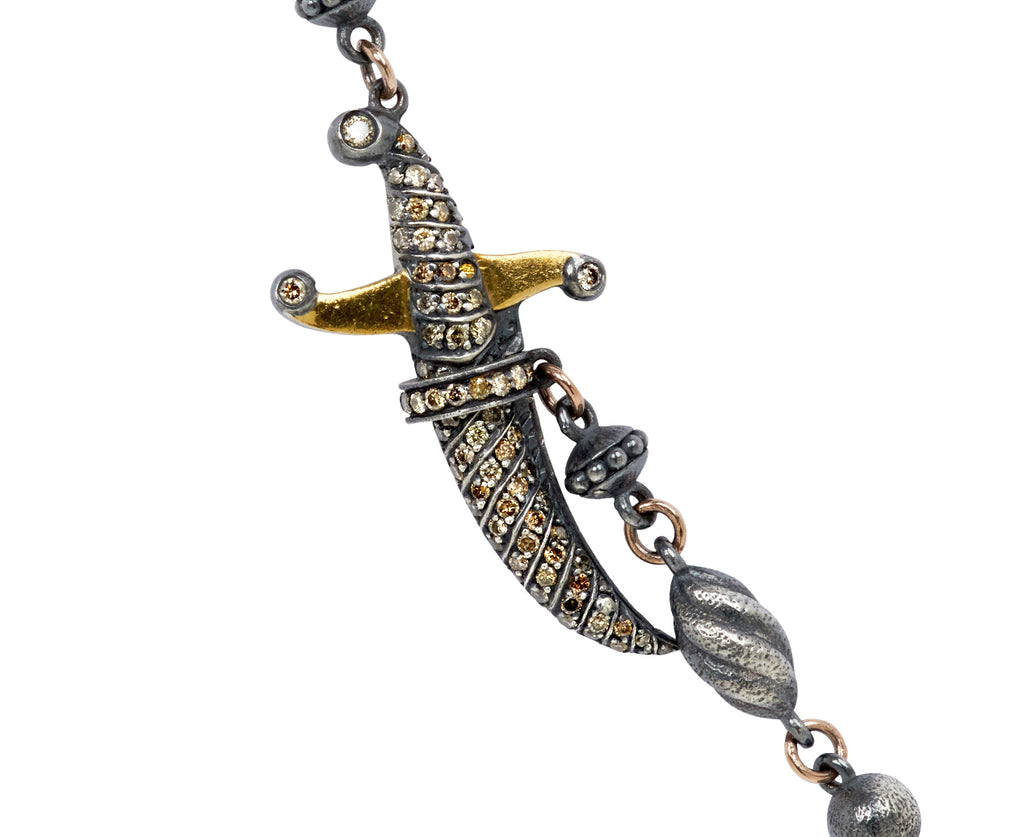 Diamond Dagger Necklace