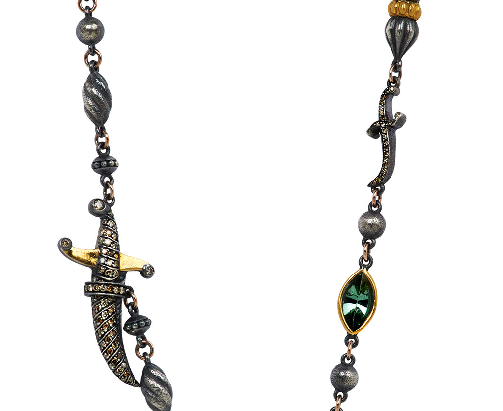 Diamond Dagger Necklace
