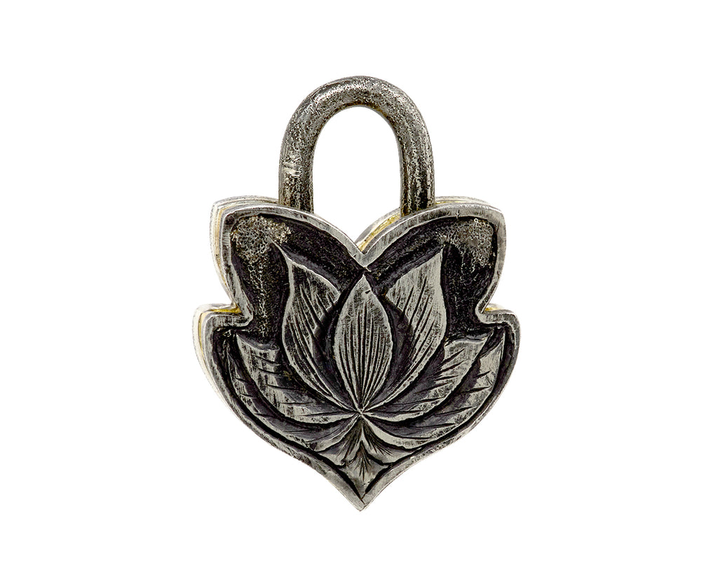 Tanzanite Flower Shaped Padlock ONLY