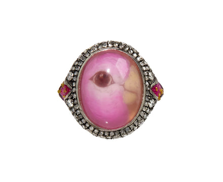 Carved Parrot Ring