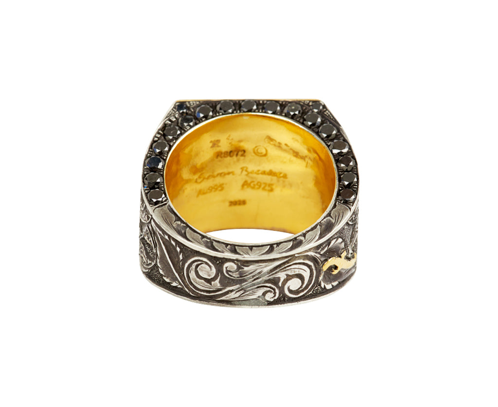 Carved Rock Quartz Tiger Ring - TWISTonline 