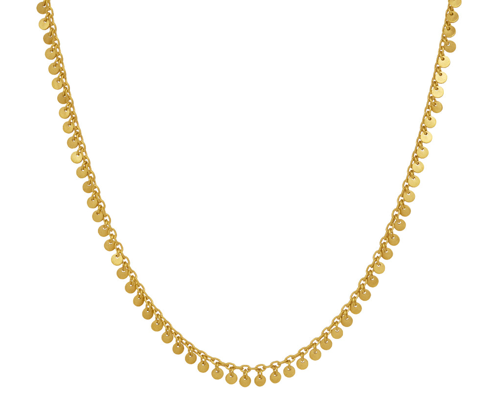 Multitude of Miniature Sequins Necklace