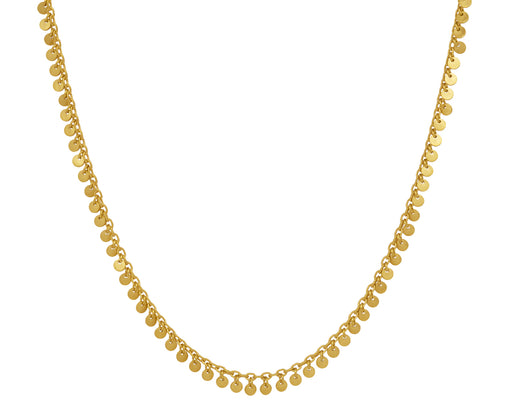 Multitude of Miniature Sequins Necklace