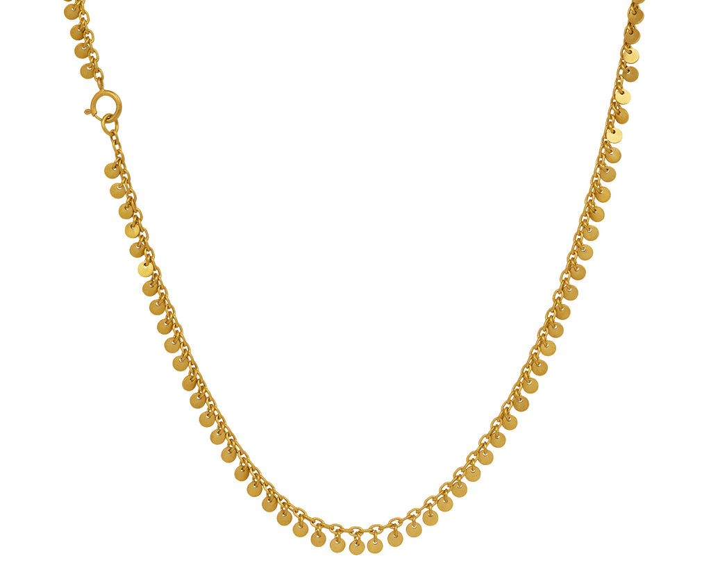 Multitude of Miniature Sequins Necklace
