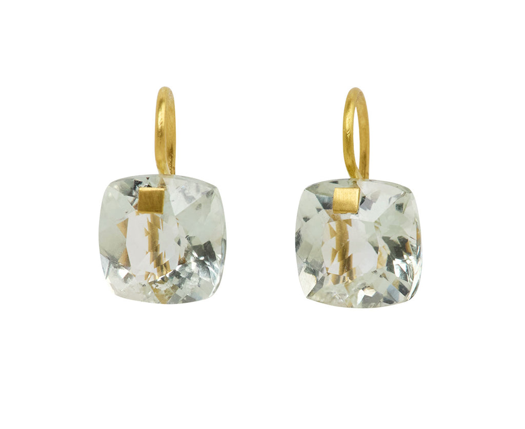 Small Green Quartz Summer Earrings - TWISTonline 