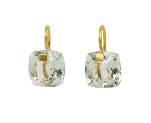 Small Green Quartz Summer Earrings - TWISTonline 