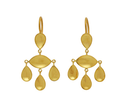 Small Marquise d'Estrees Mirror Earrings