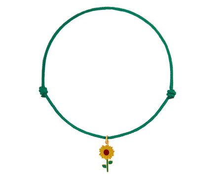 Marie-Hélène de Taillac Sunflower Charm Bracelet