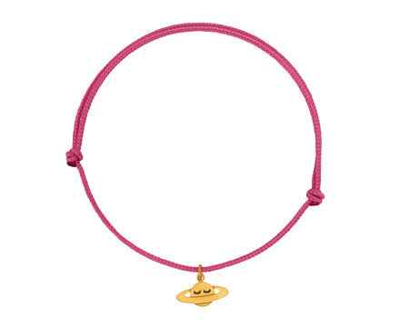 Marie-Hélène de Taillac Sleeping Saturn Charm Bracelet