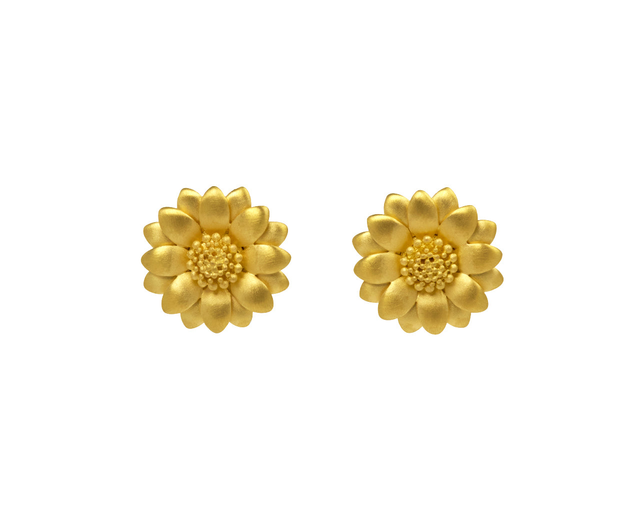 Golden Sunflowers Earrings Golden Sunflowers Earrings