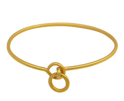 Gold Knotted Bracelet