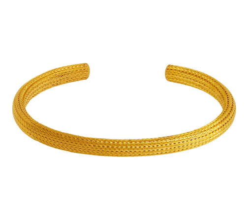 Gold Jason Cuff Bracelet