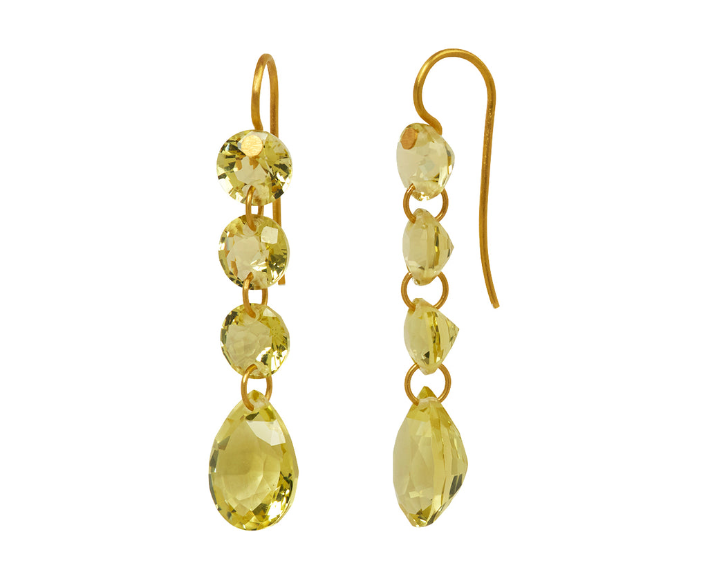 Lemon Quartz Dolly Earrings