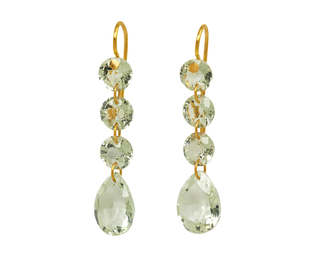 Green Quartz Dolly Earrings