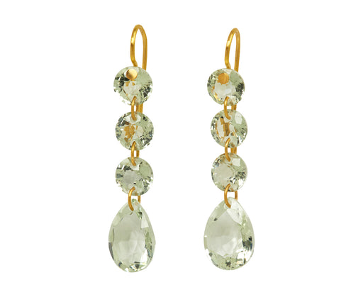 Green Quartz Dolly Earrings