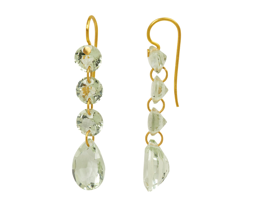 Green Quartz Dolly Earrings