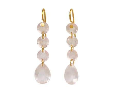 Rose Quartz Dolly Earrings