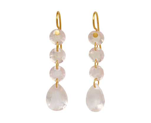 Rose Quartz Dolly Earrings
