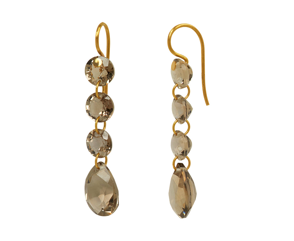Smoky Quartz Dolly Earrings