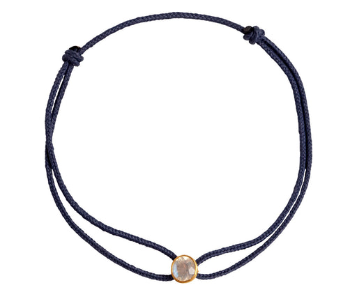 Rainbow Moonstone Glowing Charm Bracelet