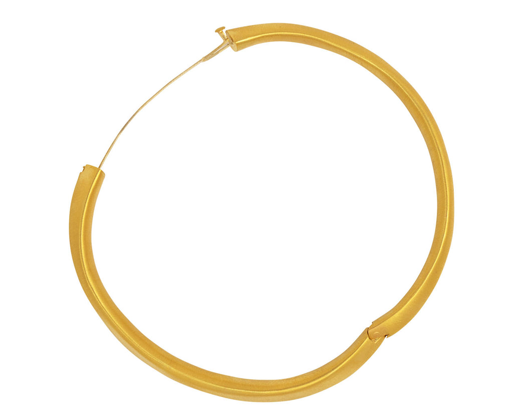 Irregular Oval Openable Bracelet