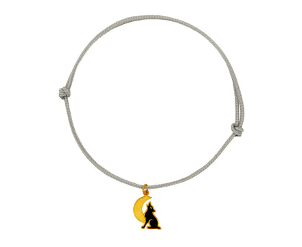 Howling Wolf Charm Bracelet