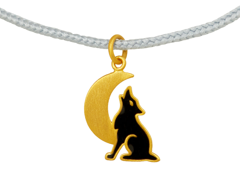 Howling Wolf Charm Bracelet