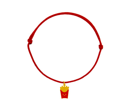 French Fries Charm Bracelet